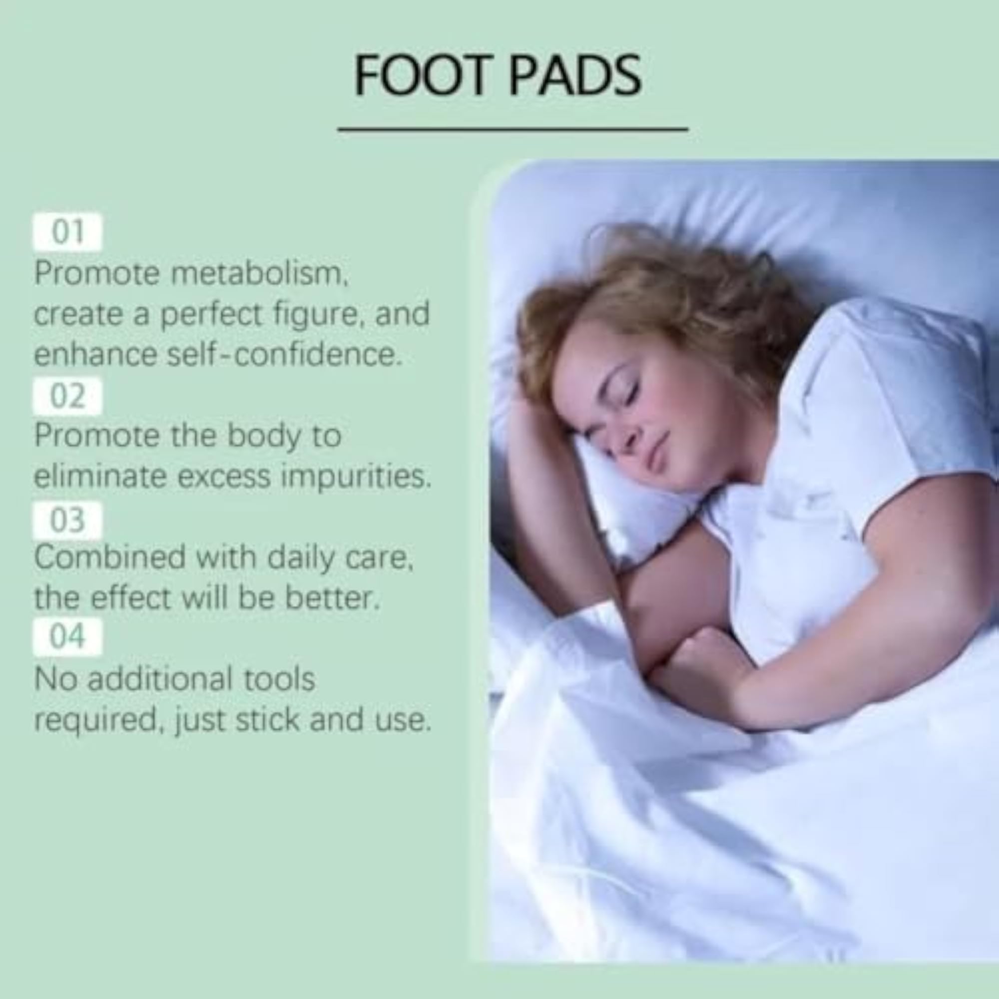 Detox Foot Pads with Bamboo Vinegar 10 Pack